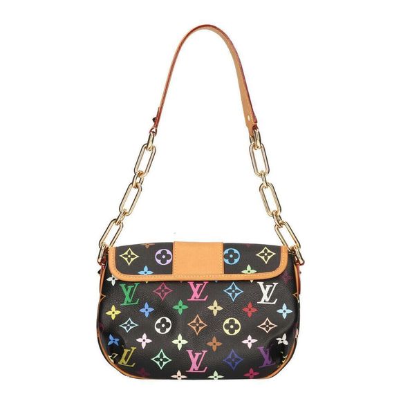 Louis Vuitton Patty Monogram Multicolor Noir Black Handbag - Picture 3 of 12